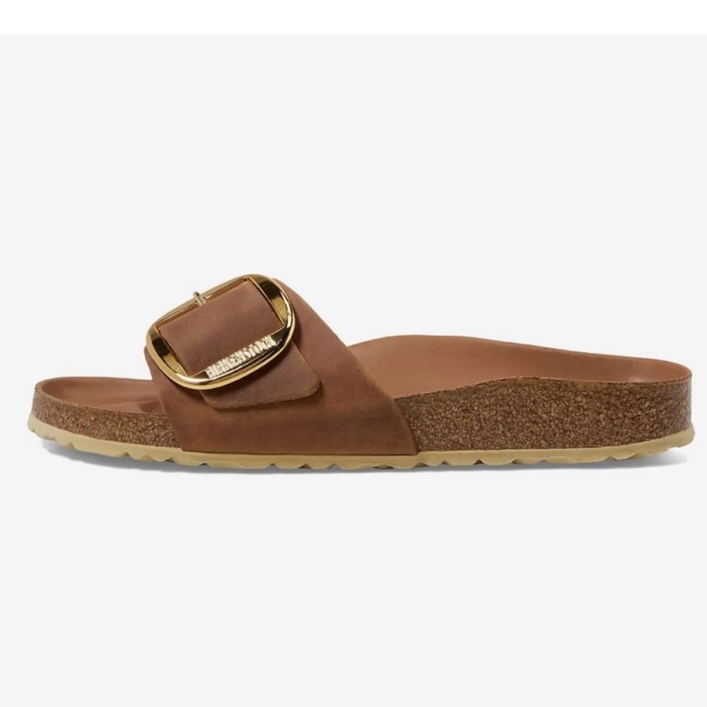 Birkenstock Big Buckle Madrid in Cognac - Picture 10 of 10